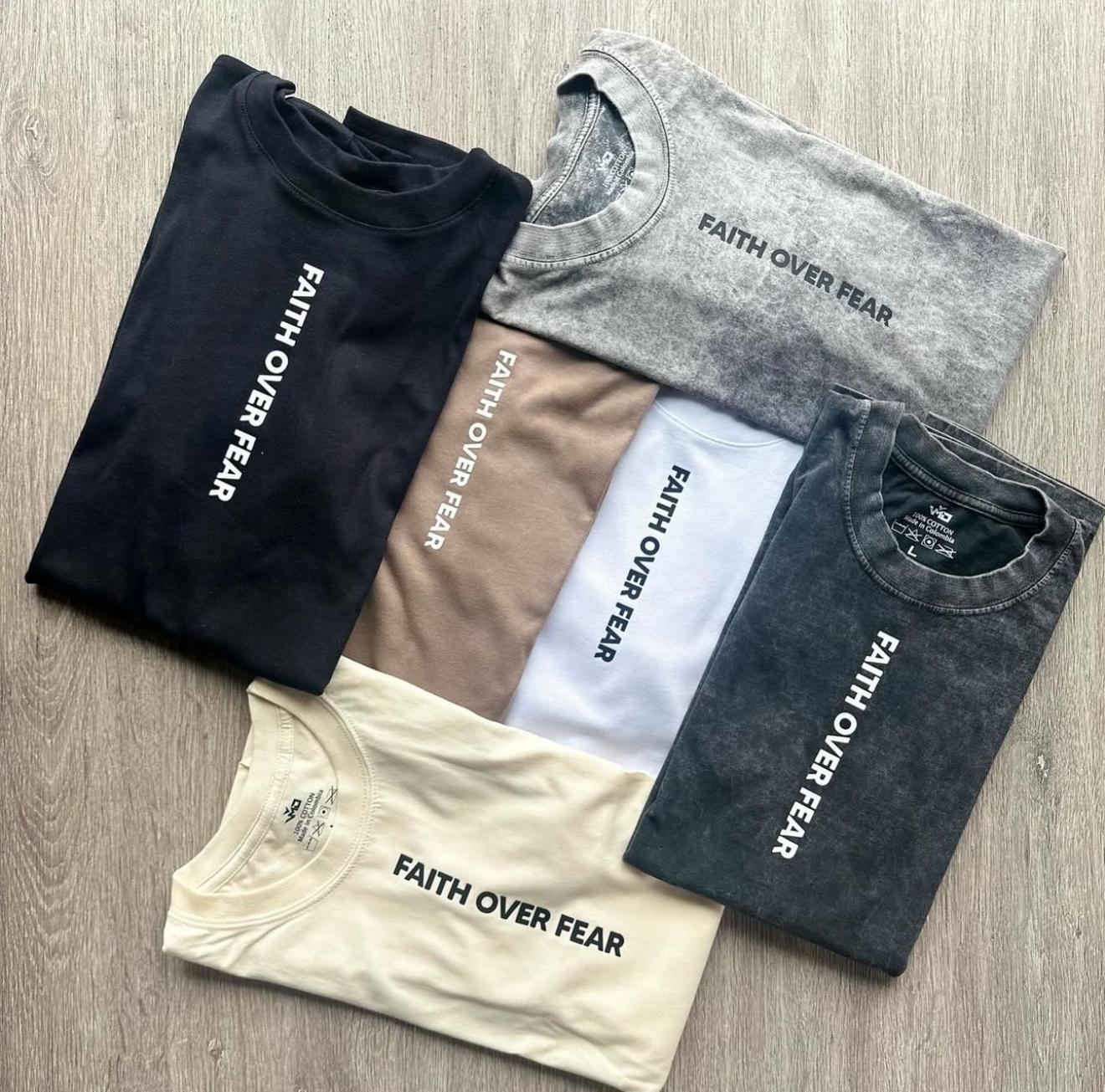 Design "Faith Over Fear"